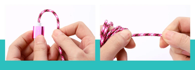 3 м 10 футов 1 Amp настраиваемый Быстрый зарядный кабель для Type-C