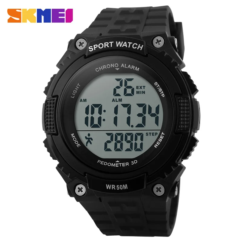 Skmei 1112 unisex fashion electronic alloy watches for sale