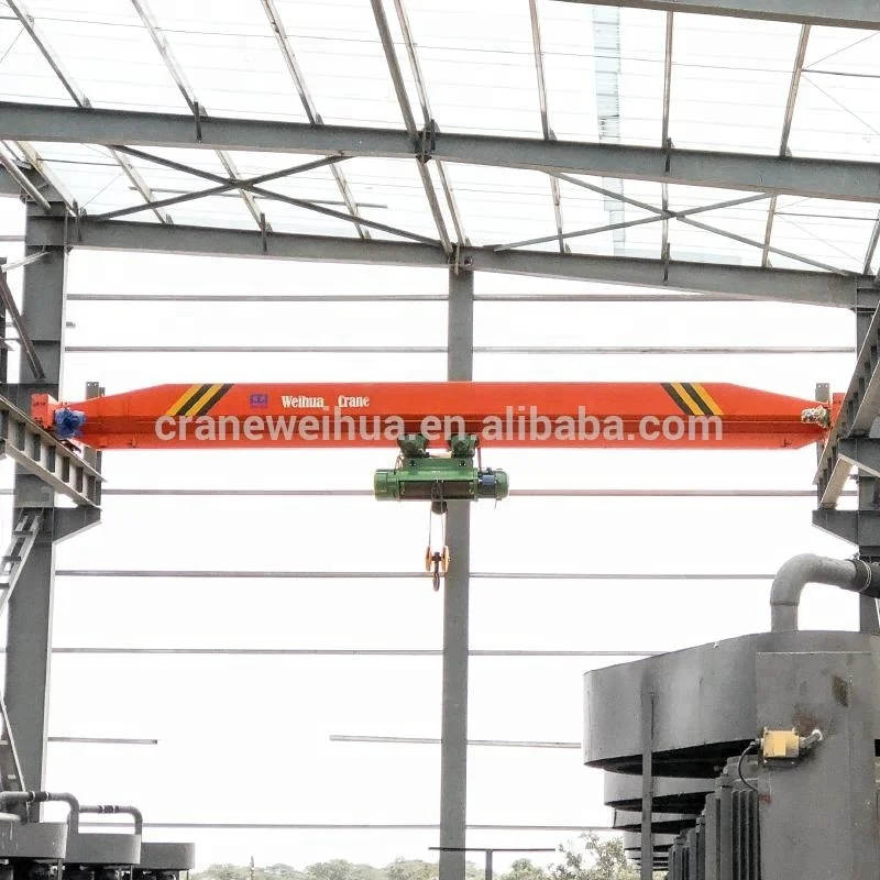 Electric Single Girder Monorail Overhead Crane 1 ton