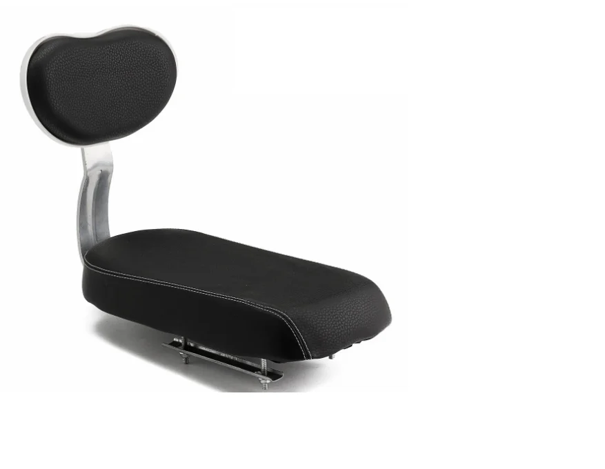 Hot Sale Mountain Bicycle Rear Carrier saddle seat with backrest. Electricity Bike saddle with backrest