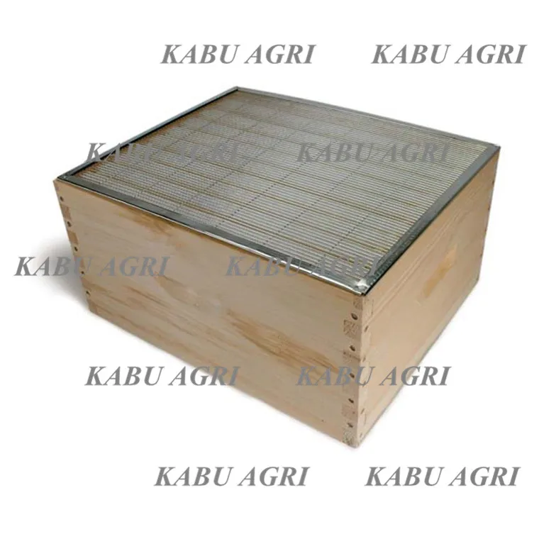 Dadant langstroth 8 10 frame galvanized metal queen excluder with frame