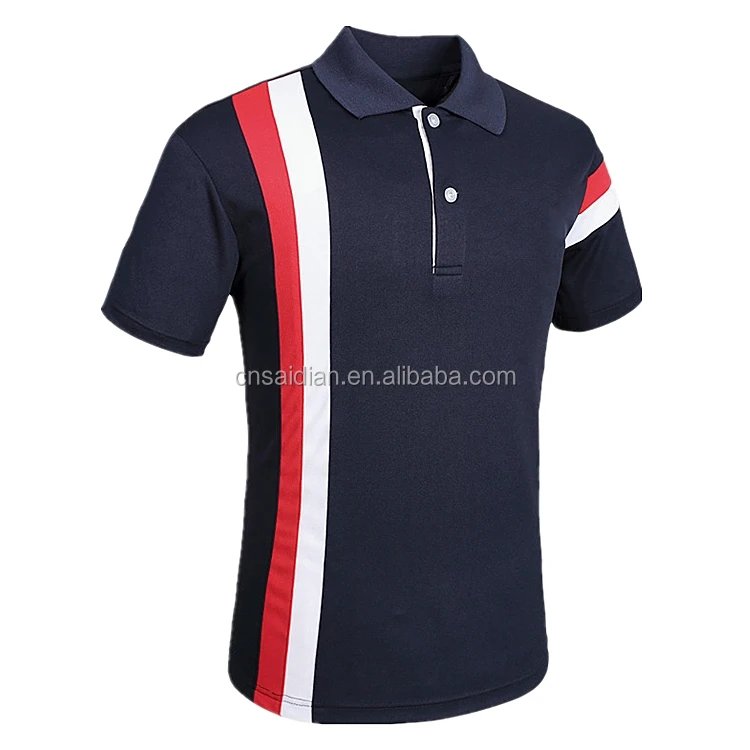 Custom made personalize summer wear new short sleeve golf shirt bulk training men polo shirt