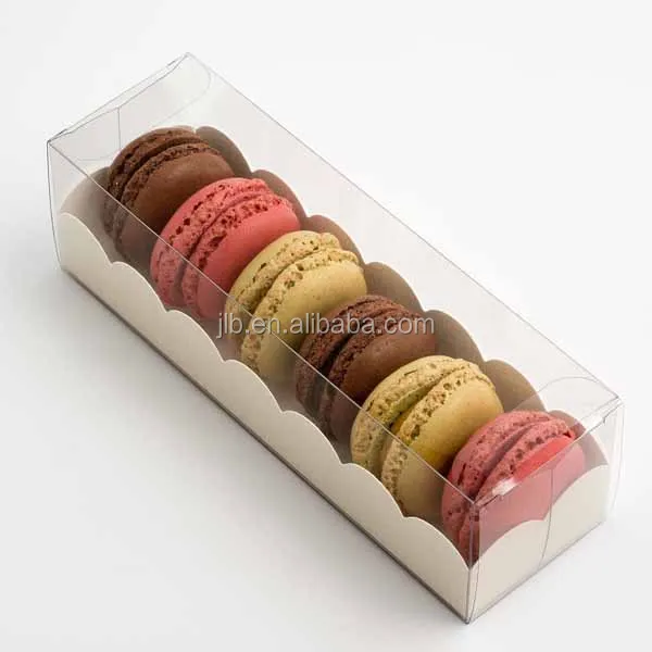 2020 plastic box for macarons/clear plastic macarons box/plastic gift box