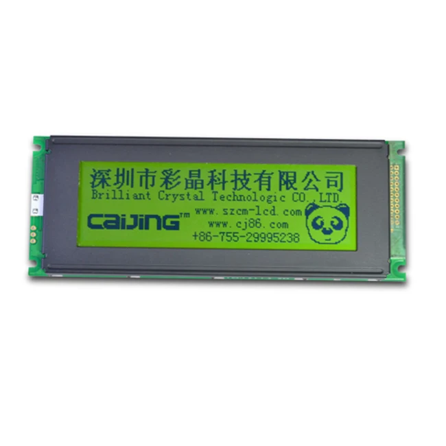 5v sunlight readable 240x64 dots monochrome lcd module display with T6963c controller