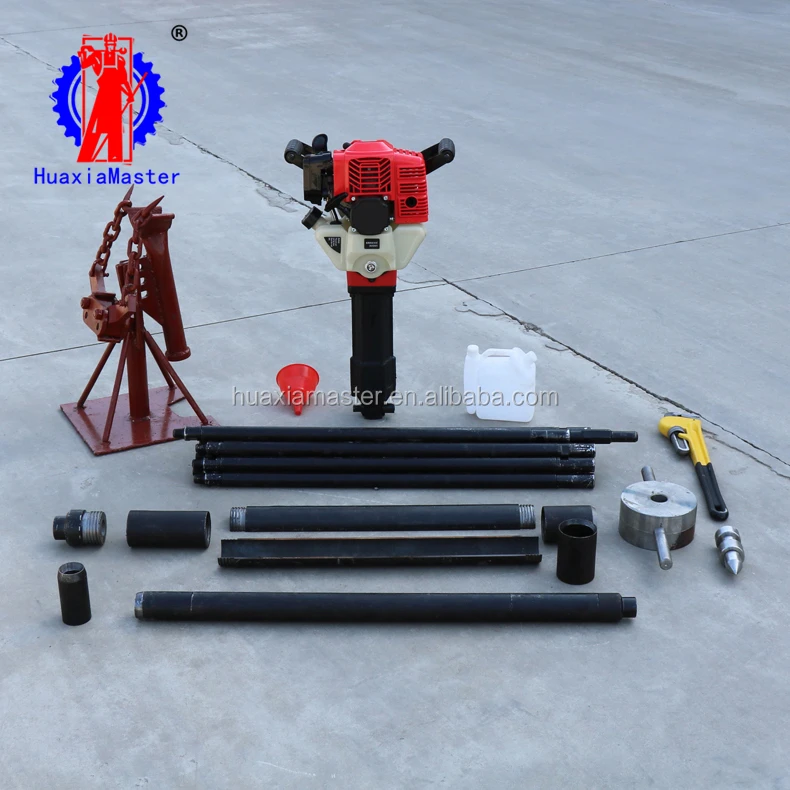 10~15 meters QTZ-2 soil core sampler / soil drilling equipment / hole drilling