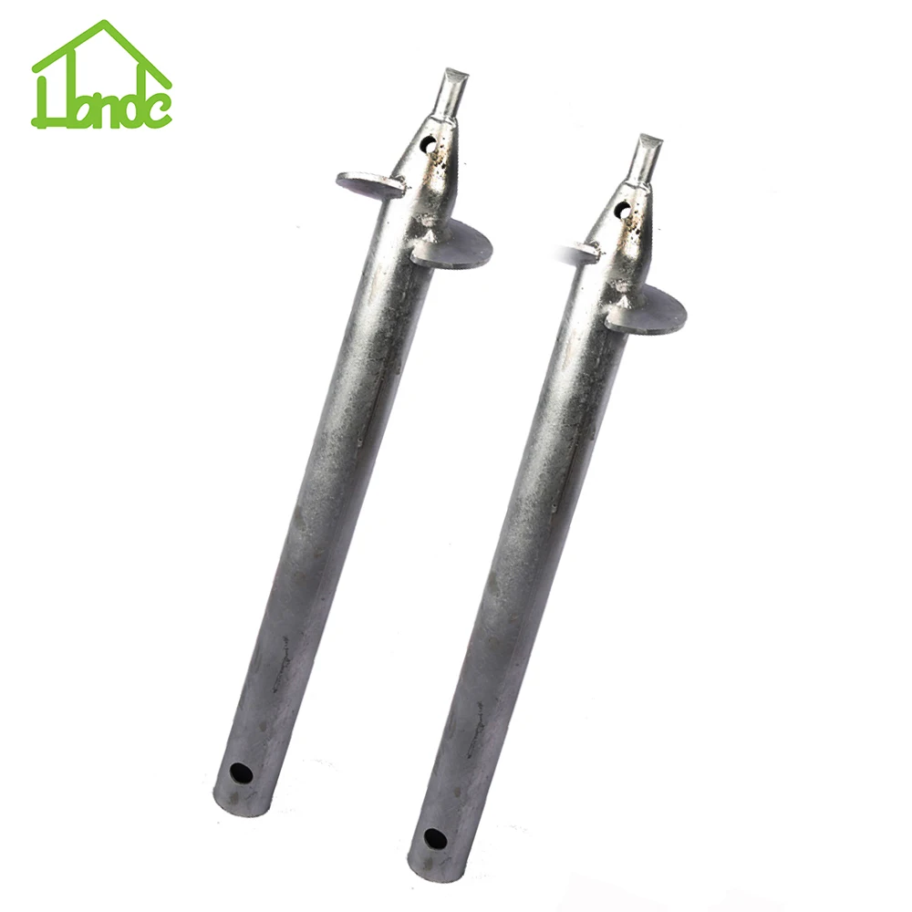 Спиральные Стальные Винтовые сваи с фиксированной палубой