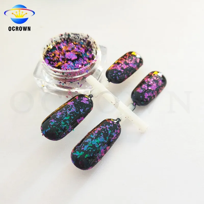 Chameleon Pearl Flakes blue/purple/red 88013 Car Paint Plastic Coating Epoxy Resin Pigment