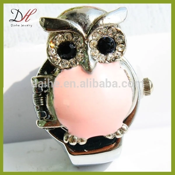 daihe rw0004 сова кольцо мужчины палец кольцо часы