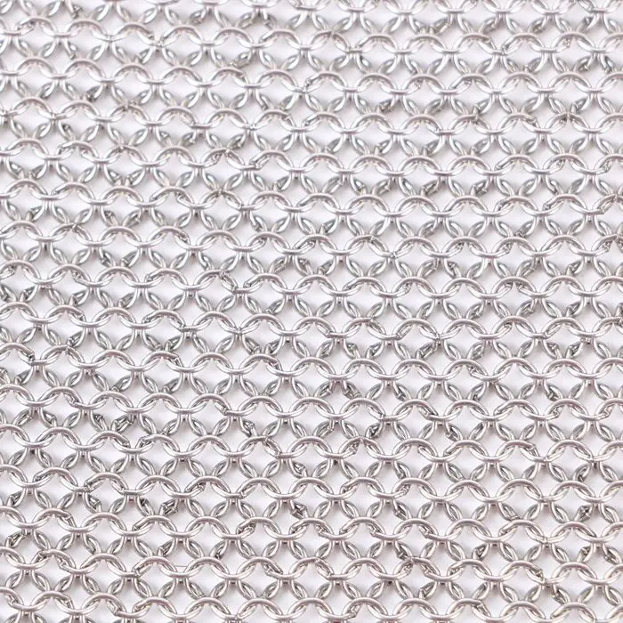 Welded ring type stainless steel wire mesh