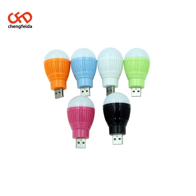 
Portable household 3W USB LED Light Camp Lamp Bulb For Hiking Camping For Computer Laptop Power 