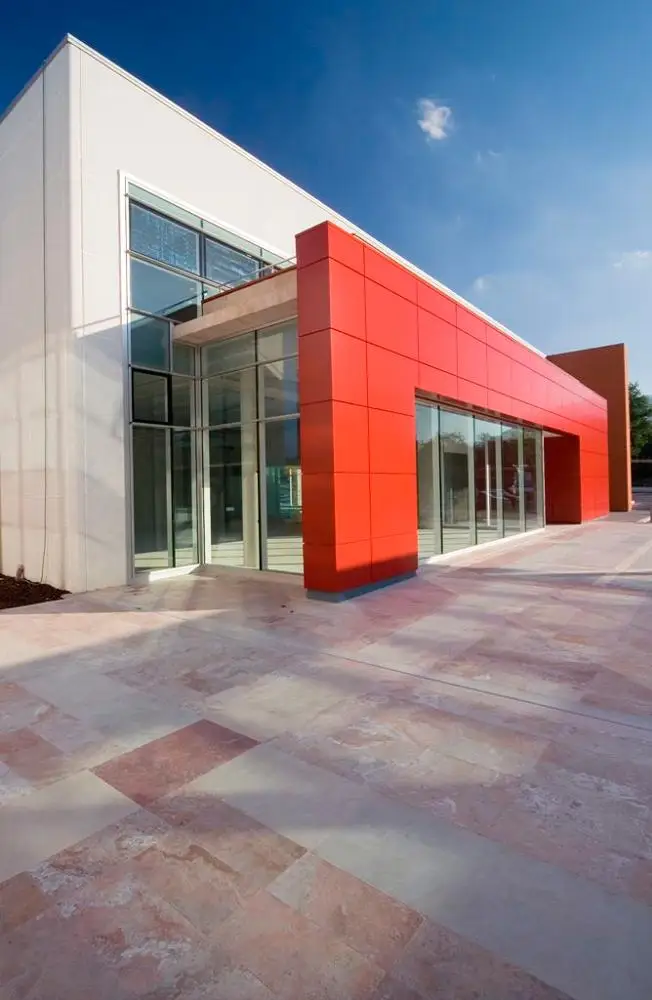 Modern building materials pe Aluminum composite panels used for external facade coverings