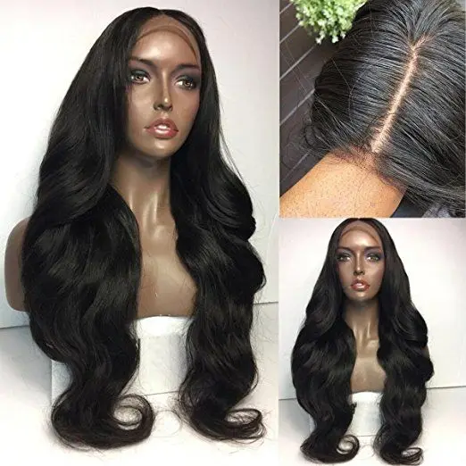 
Silk top hidden knots full lace wig high density silk top wig brazilian human hair silk top lace wig 