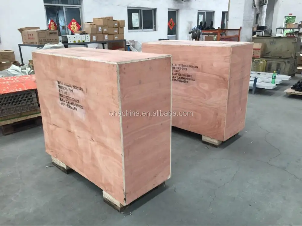 Semi auto band saw machine angle rotating band saw machine