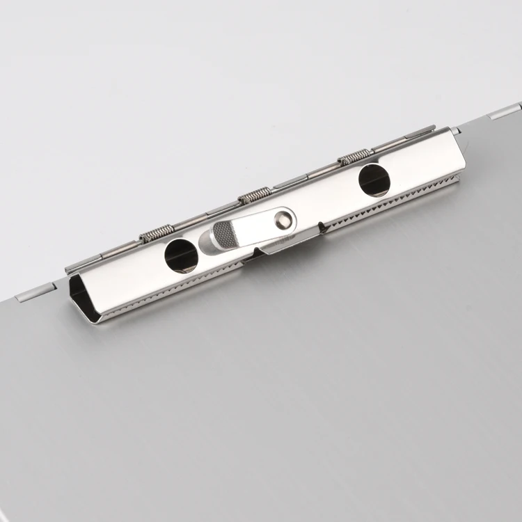 Wholesale  metal portfolio office 1 compartment storage clipboard aluminum