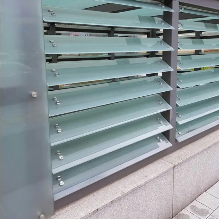 
SGP laminated glass louver jalousie window glass 
