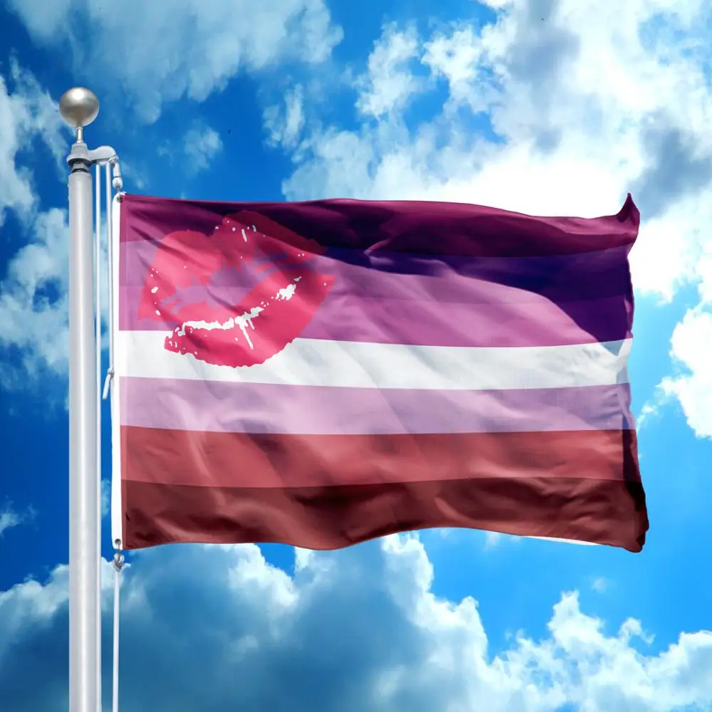 World flags 3x5ft Custom Polyester Gay Pride LGBT Rainbow Flag