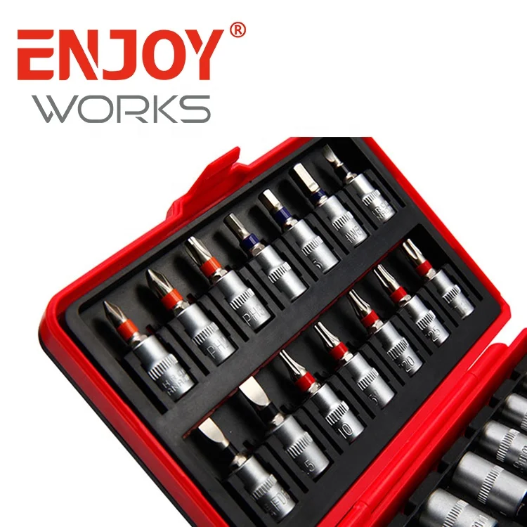 26 pcs screwdriver pentagon socket bit set
