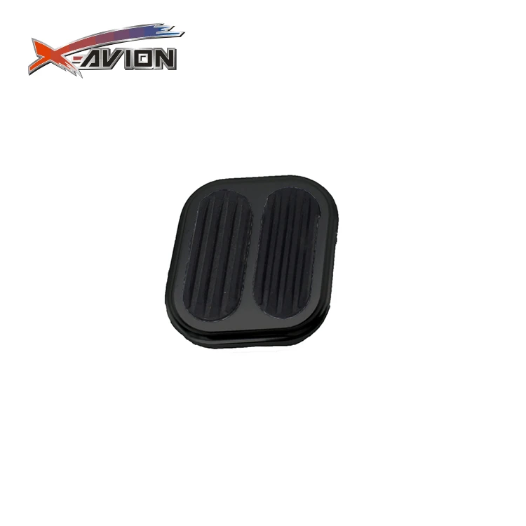 Алюминий заготовки диммер черный резиновые накладки на педали, Автоматический педали, педаль тормоза