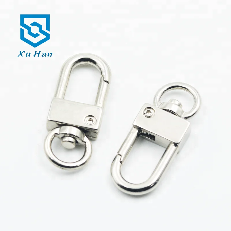 Factory direct sale, metal zinc alloy swivel snap hook for bags and chains, all kinds of ornaments and ribbons.