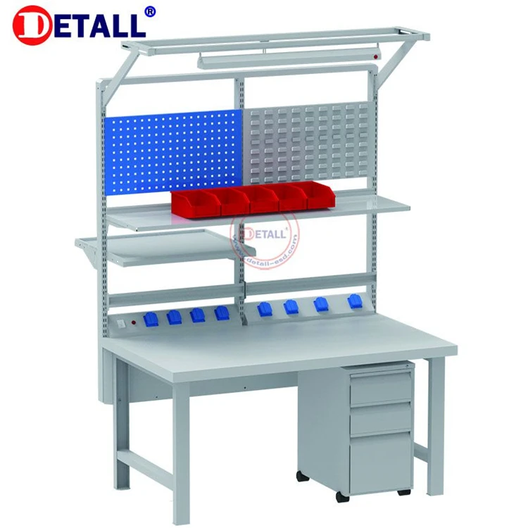 durable double dental technician ergonomic lab electronics drawer workbench