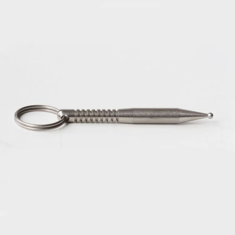 
Gr2 titanium smoking nail dabble with keychain for ti nail 