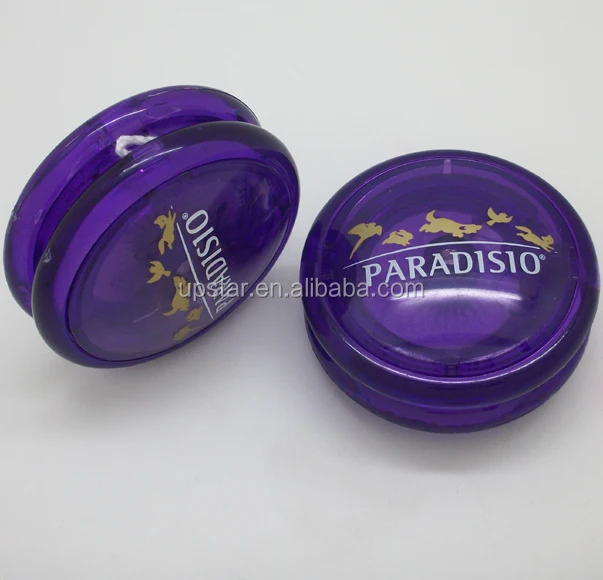 Led flashing yo yo with big logo area