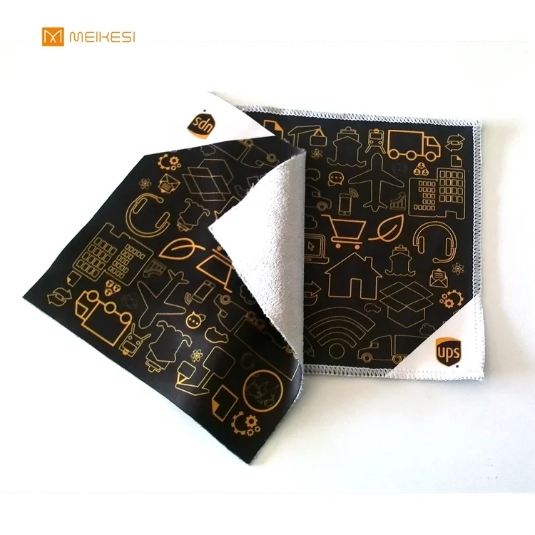 High Water Absorbent Dual-side Microfiber Computer Cleaning Cloth