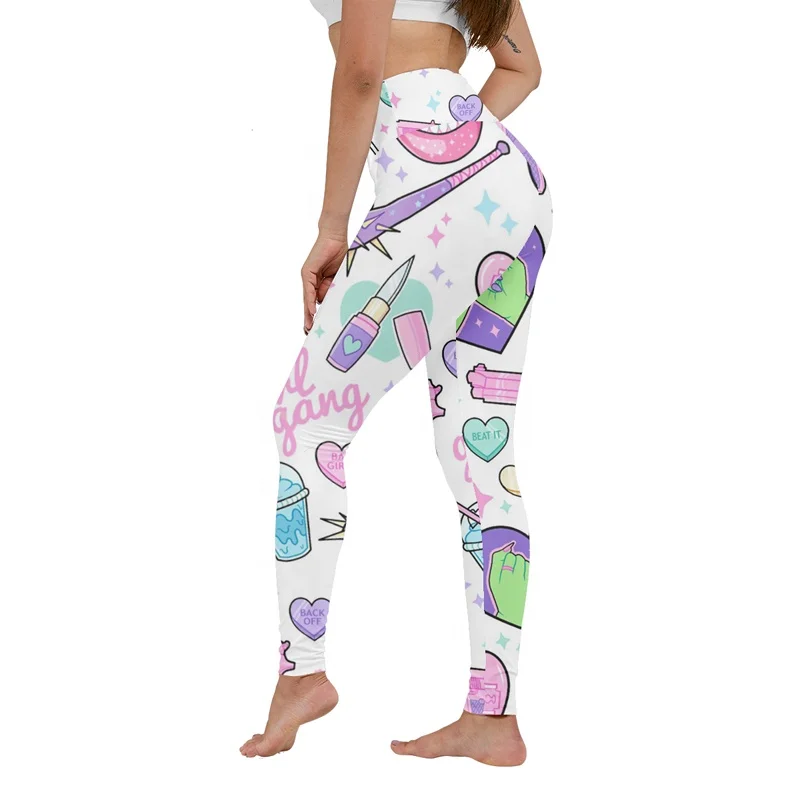 Woman Yoga Pants Wholesale Professional Apparel Manufacturers Active Wear Sweet Girl Running Sports Gym Leggings