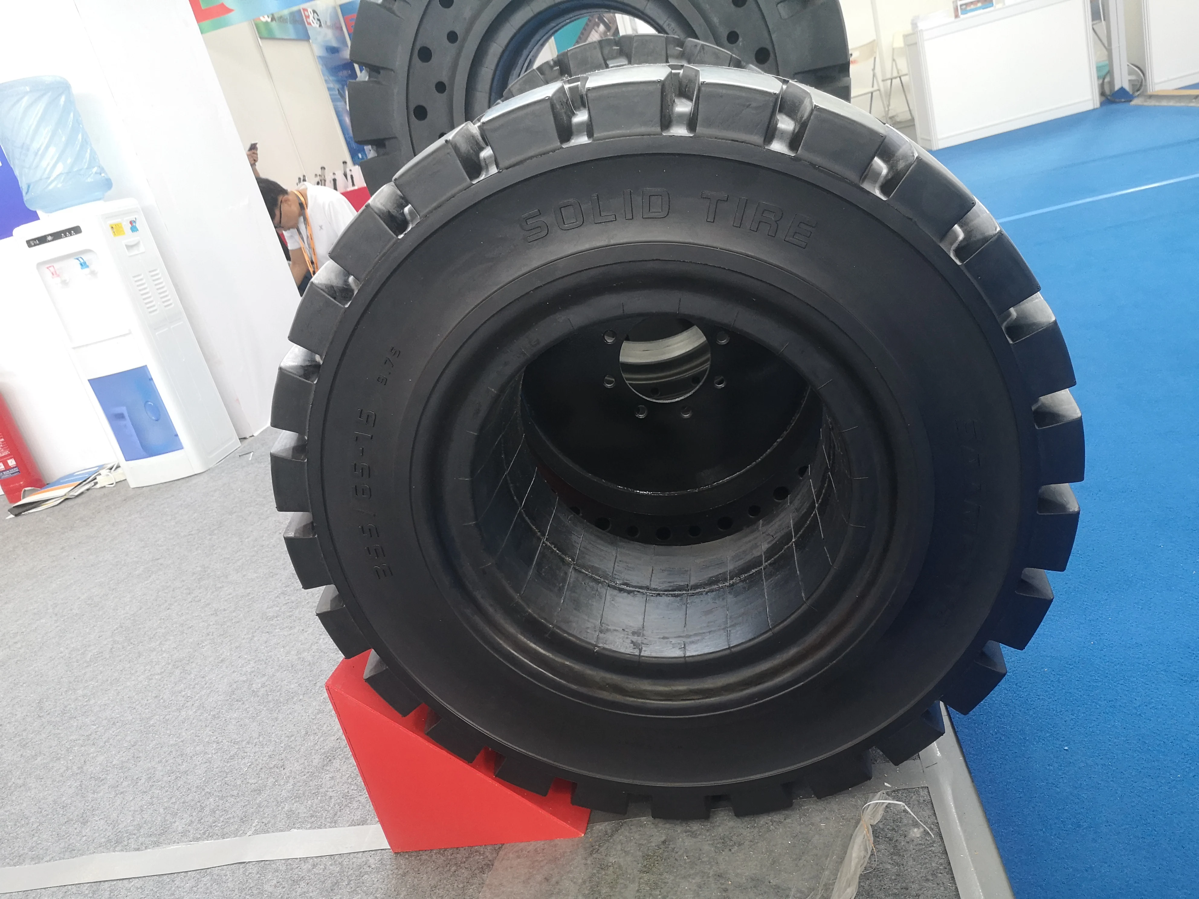 solid tire 355/65-15 for SPMT machine