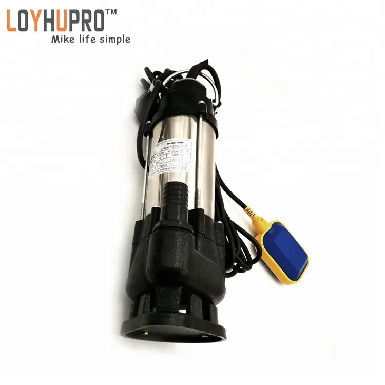 Quality certified Cast iron pollution water electric sewage lift pump