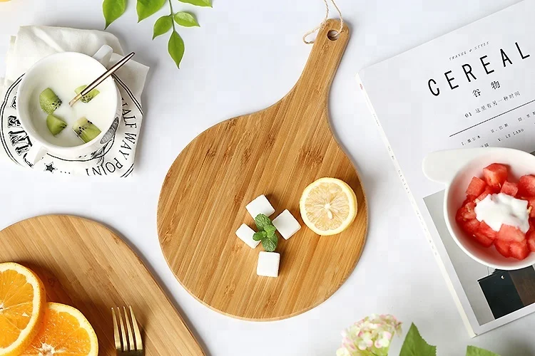 Different Shape Chopping Blocks Bamboo  Cutting Board