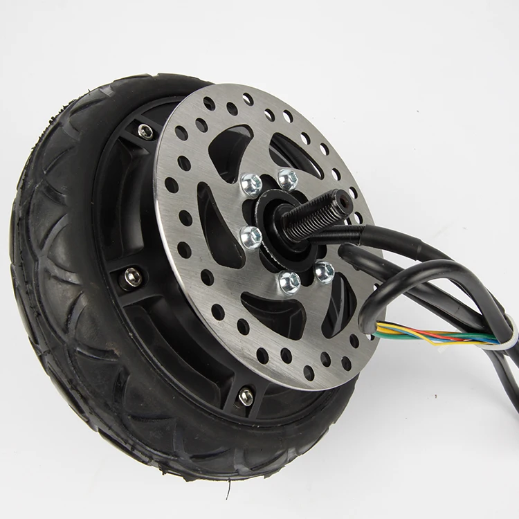 6 inch gearless wheel hub motor for electric scooter