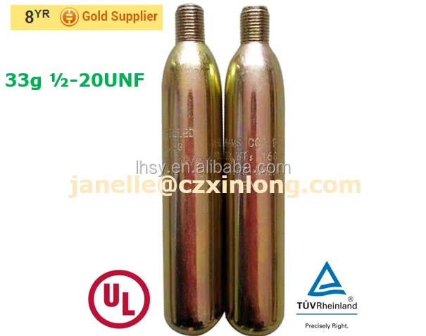 rearming 33g co2 gas canister inflation system to a Automatic lifejacket