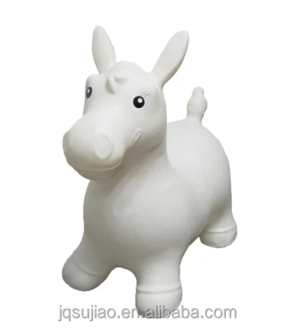 Jumping pony/stock inflatable animal horse/ hopping animal