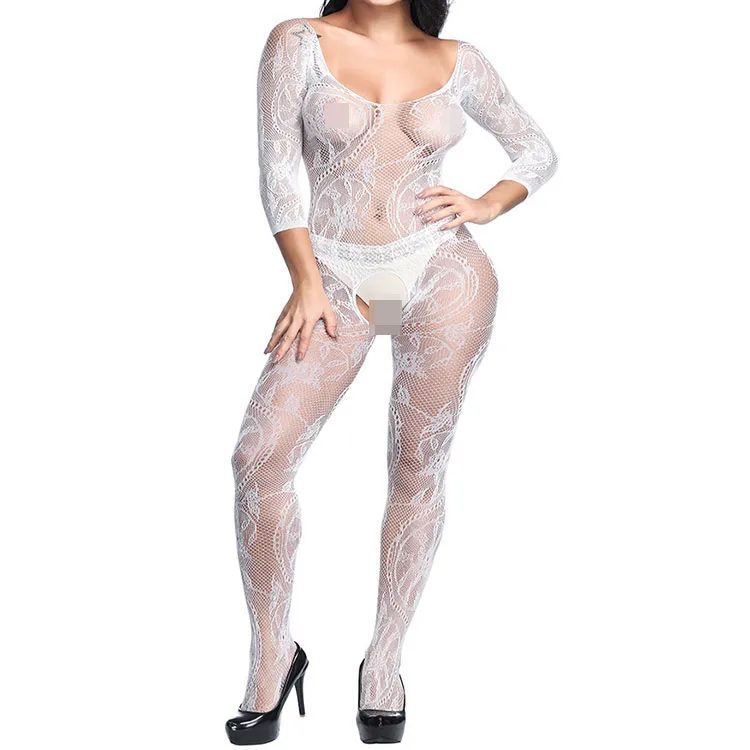 
Girl nylon lingerie japanese high heels nylon body stockings 