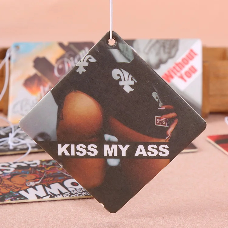 
New design natural air purifying bag car perfume air freshener car initial air freshener Low MOQ 