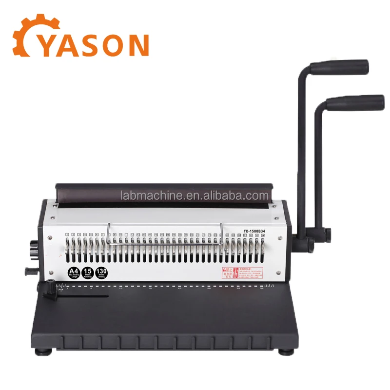 34 Square Hole Iron Binding MachineTD-1500B34