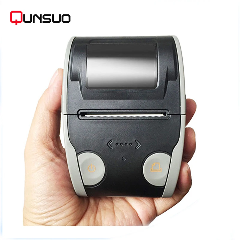 Mini Commercial Use Convenient Android Bluetooth Thermal Label Printer, Portable 58mm Mobile Printer