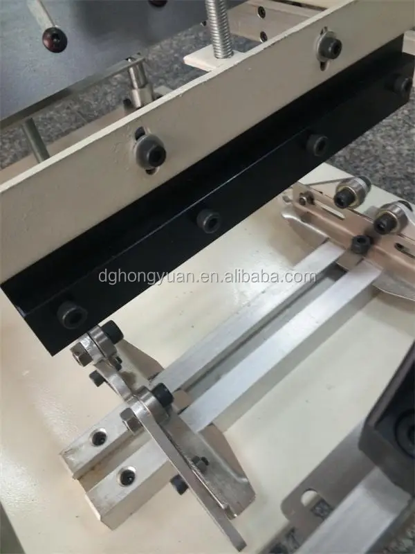 D-hot sale manual cylindrical objects screen printing machine for pen GW-Q2
