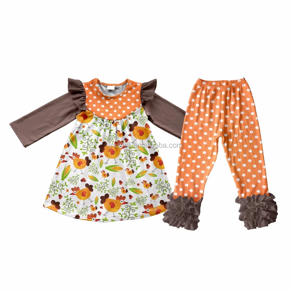 Fall Children Winter Clothes Baby Girl Clothing Sets New Fashion Kids Boutique Outfits