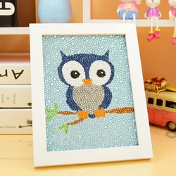 Оптовая продажа Diy алмазная живопись содержит рамка Полная выкладка небольшой вручную детских алмазов картина украшения