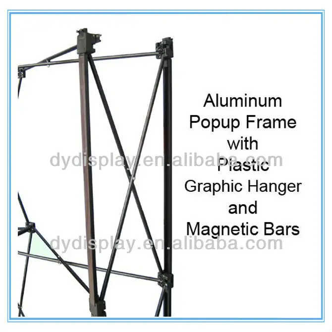 3X3 pop up advertising stand portable aluminium display