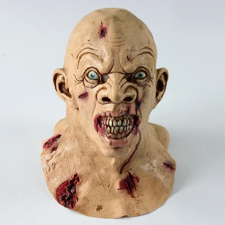 Latex Zombie Masks High Quality Rubber Halloween Ghost Fancy Dress Devil Masks Manufacturer Wholesale