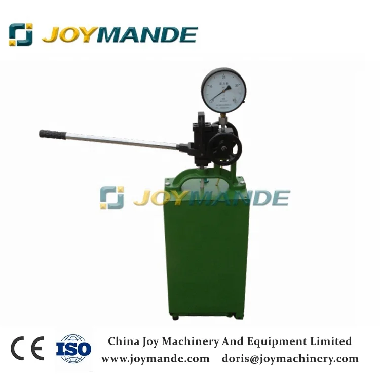 High Pressure Hand / Manual Water Pressure Testing Pump Hand Tool