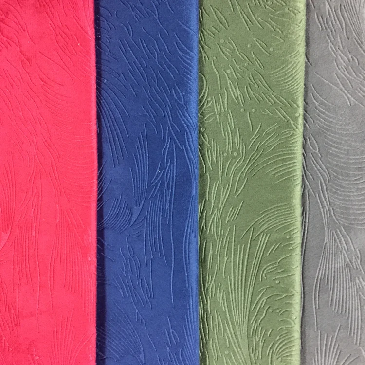 new fashion suede cheap upholstery embossed velvet fabric sofa upholstery