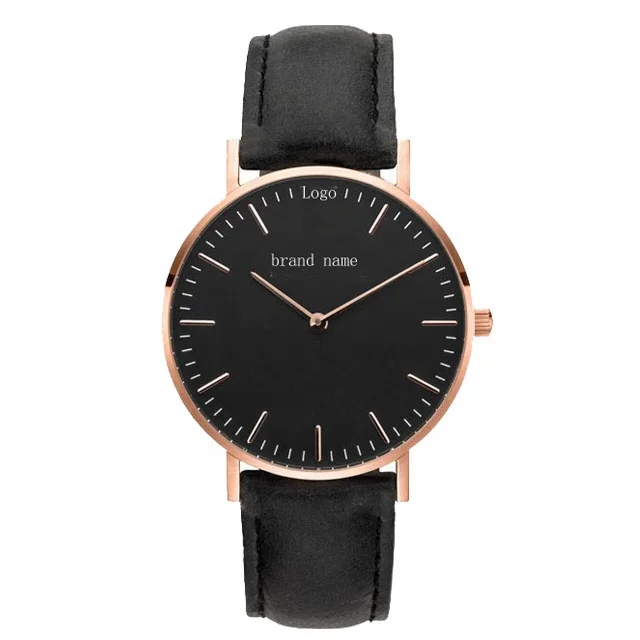 BK1A Low MOQ Luxury Minimalist Private Label Oem / Odm Custom Logo Wrist Watch Mens Woman Wholesale manufacturer