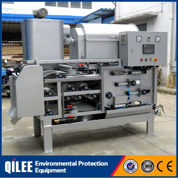 высокая производительность обезвоживания осадка машина