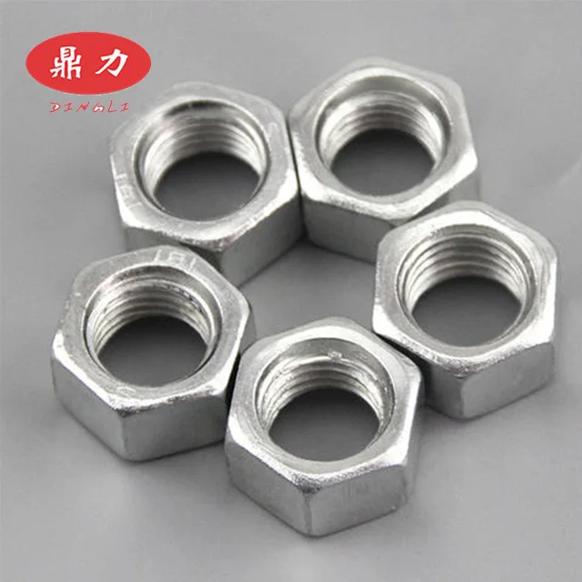 
ASTM ZP/YZP Hex Nut DIN934 