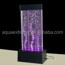 Aqua extreme Led lighting water bubble decoration with color changing, water bubble panel