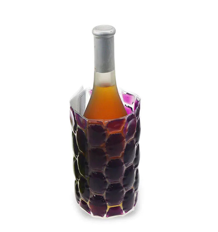 High Quality Can Cooler colorful Gel Ice Pack Bottle Cooler Wrap
